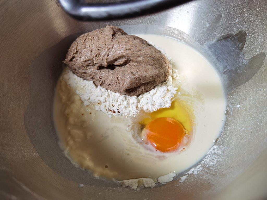 黑麦老面吐司，放三天还是超级柔软细腻的黑麦面包