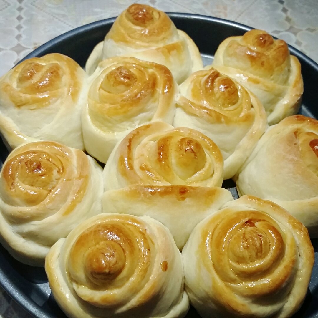 玫瑰餐包