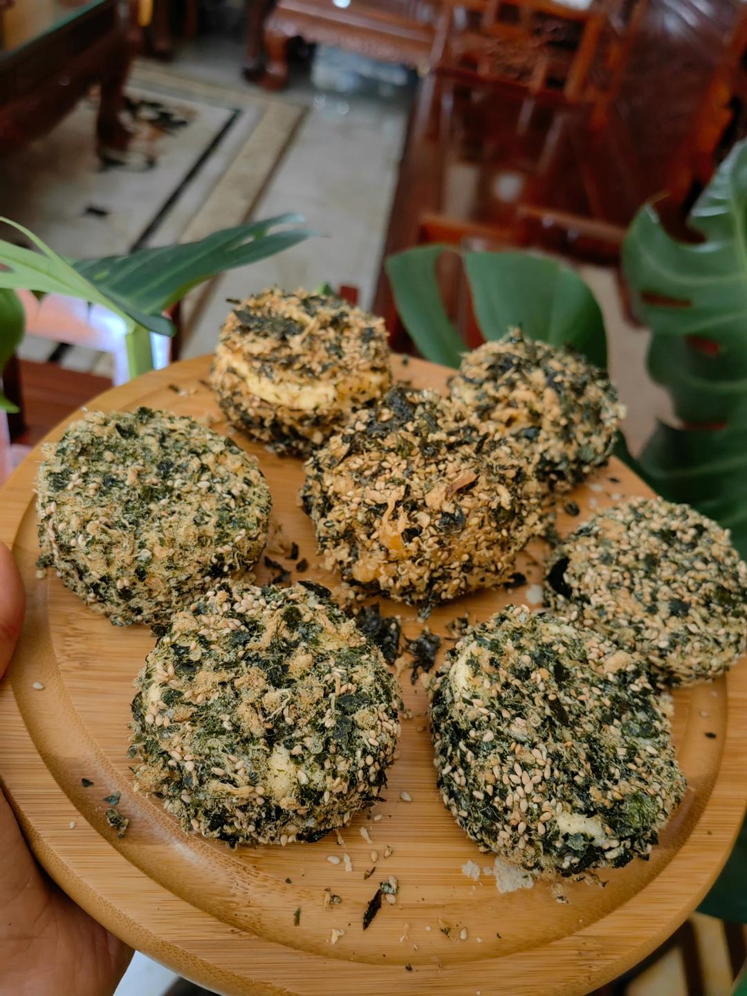 朋友都说比鲍师傅好吃的海苔肉松小贝