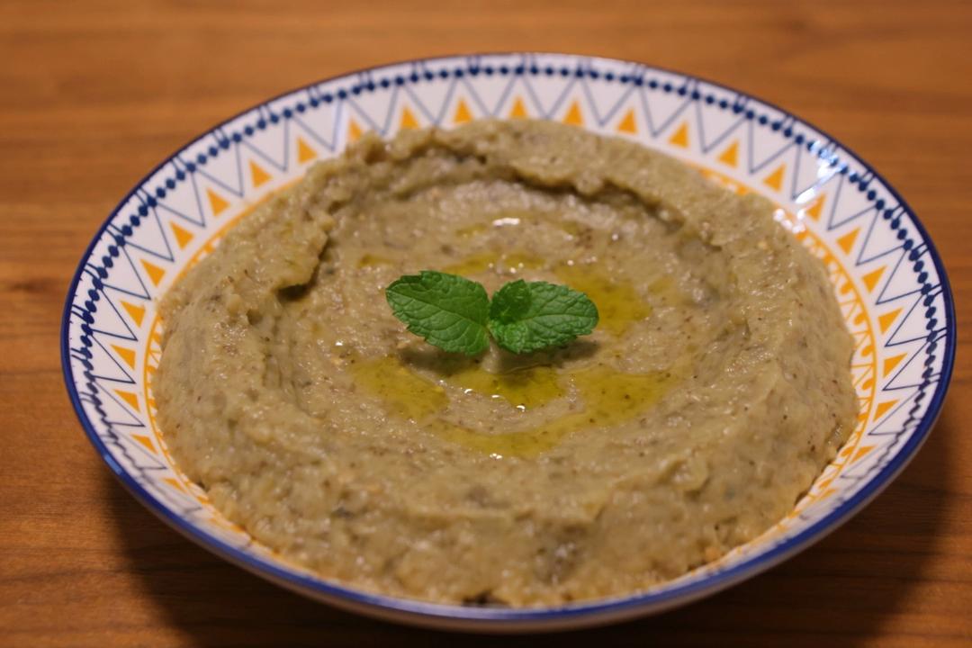中东凉拌茄子泥 Moutabel