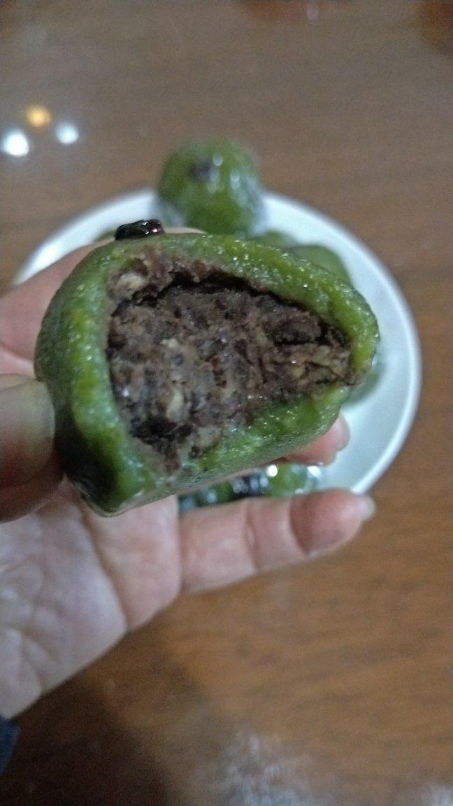 《Tinrry+》咸蛋黄肉松青团+红豆沙青团