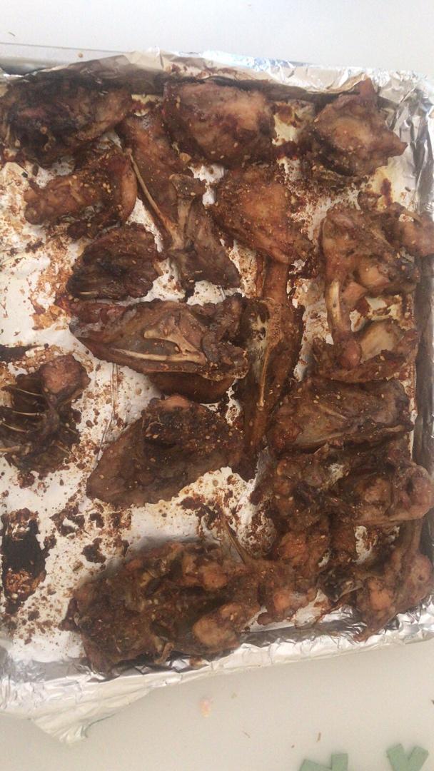 自制烤鸡架