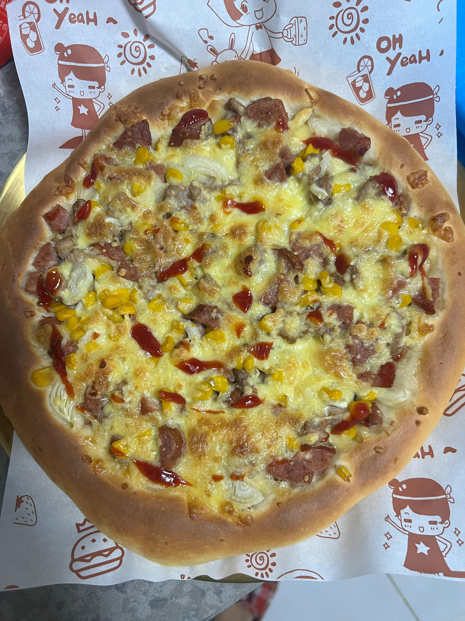 披萨（榴莲、肉多多）