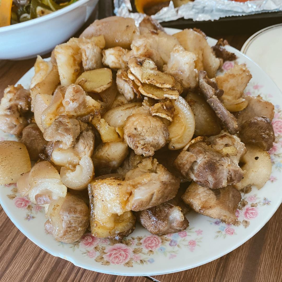 炒猪肉