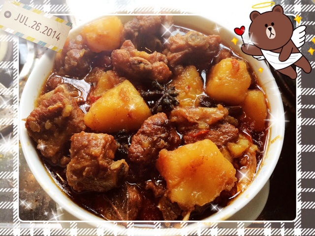 川味土豆烧排骨
