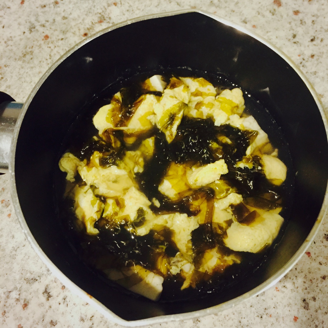 紫菜豆腐汤