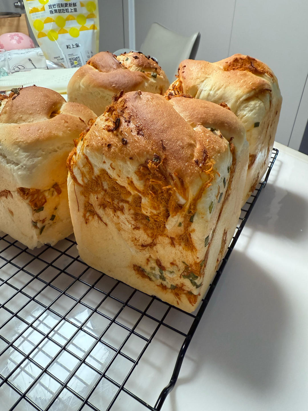 料多多系列---肉松吐司