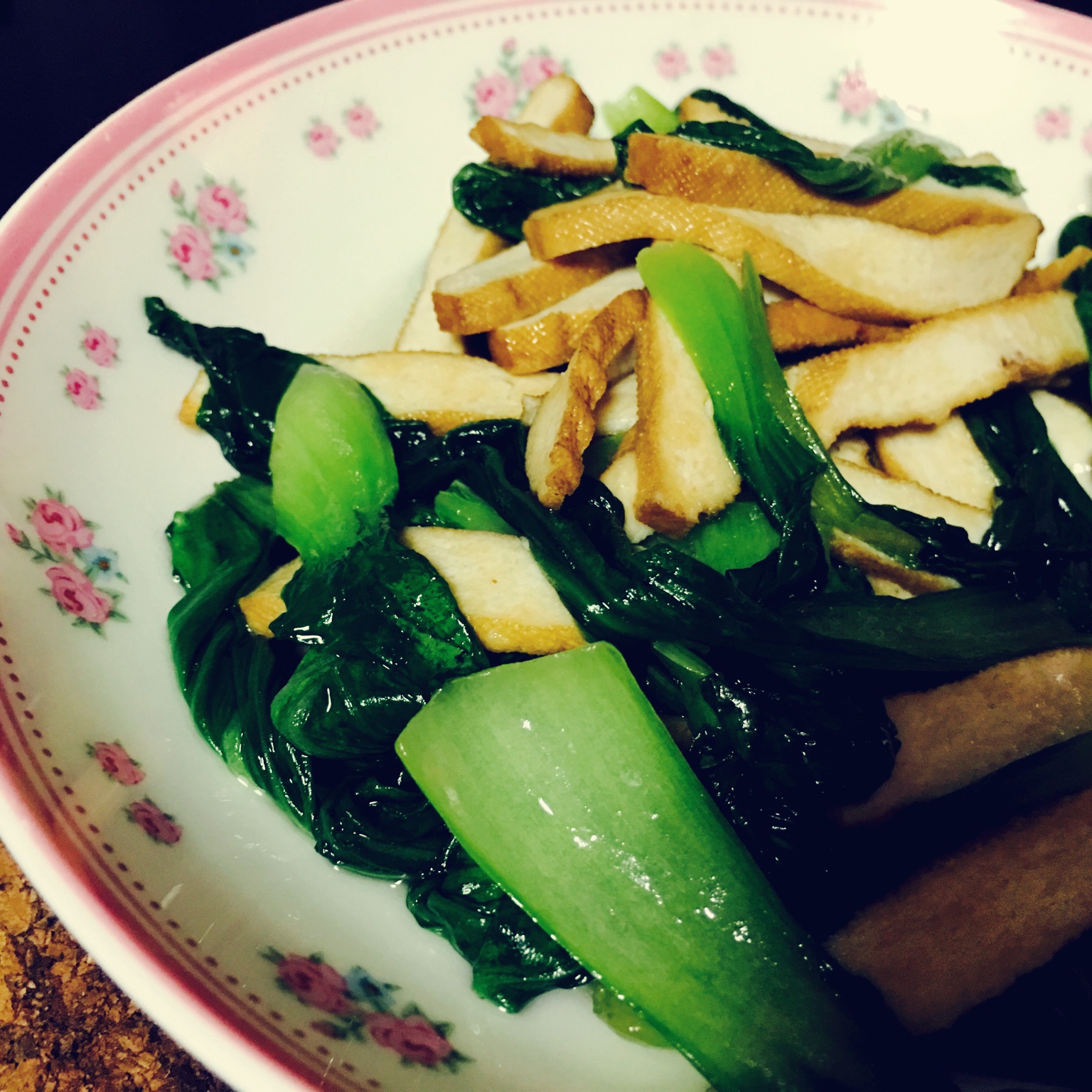 清炒鸡毛菜