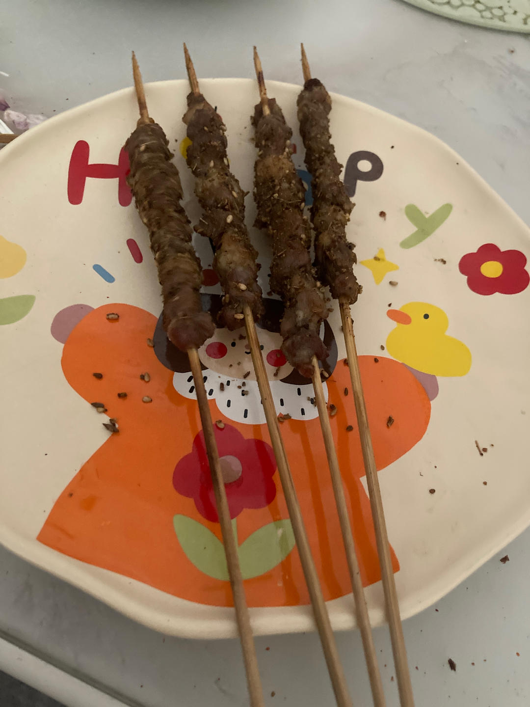 烤箱版羊肉串