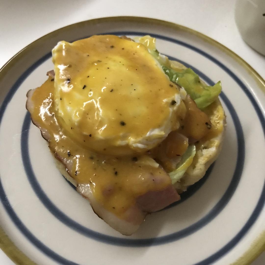 nikki70做的食戟之灵班尼迪克蛋