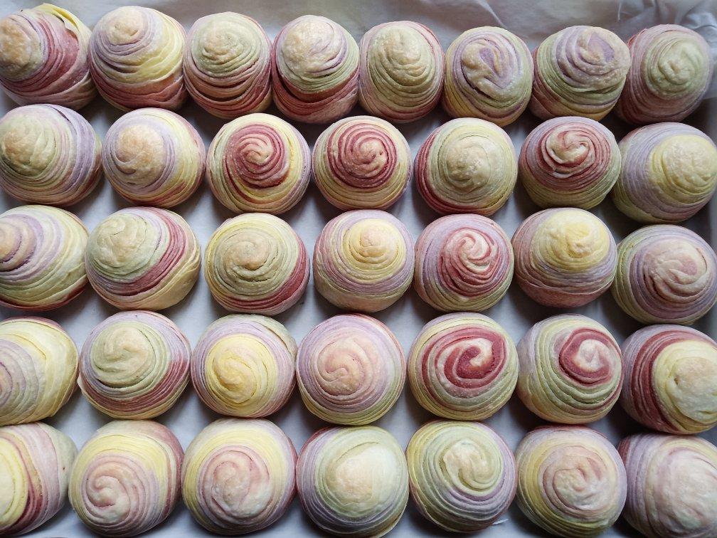 彩虹蛋黄酥（无色素版）