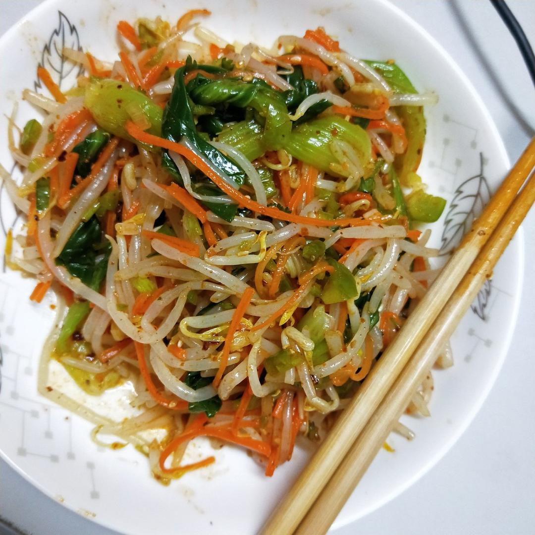 超爽口美味凉拌黄豆芽