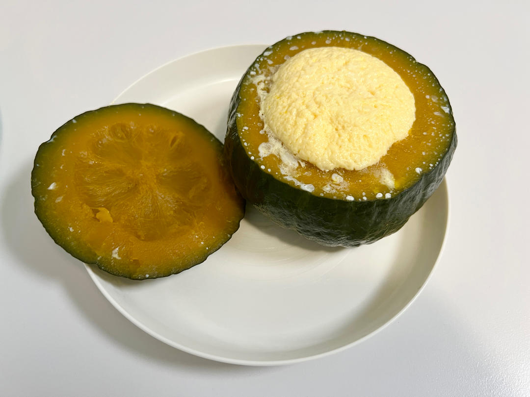 贝贝南瓜蒸蛋（懒人0失败）