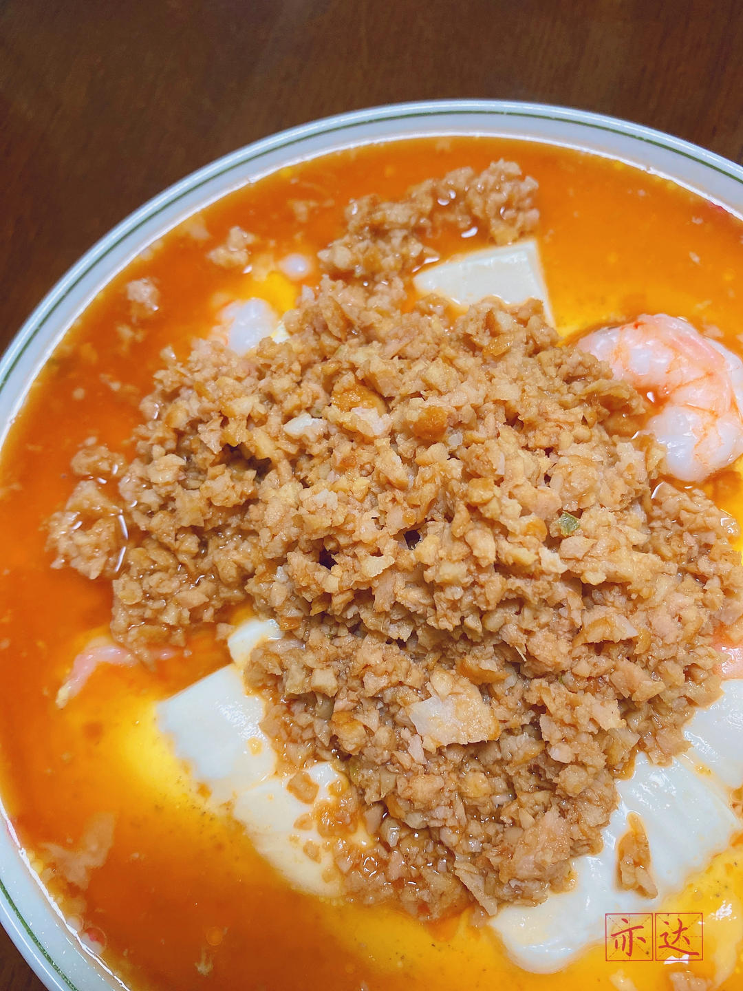 【豆腐肉末蒸蛋】非常嫩滑，小朋友也特喜欢
