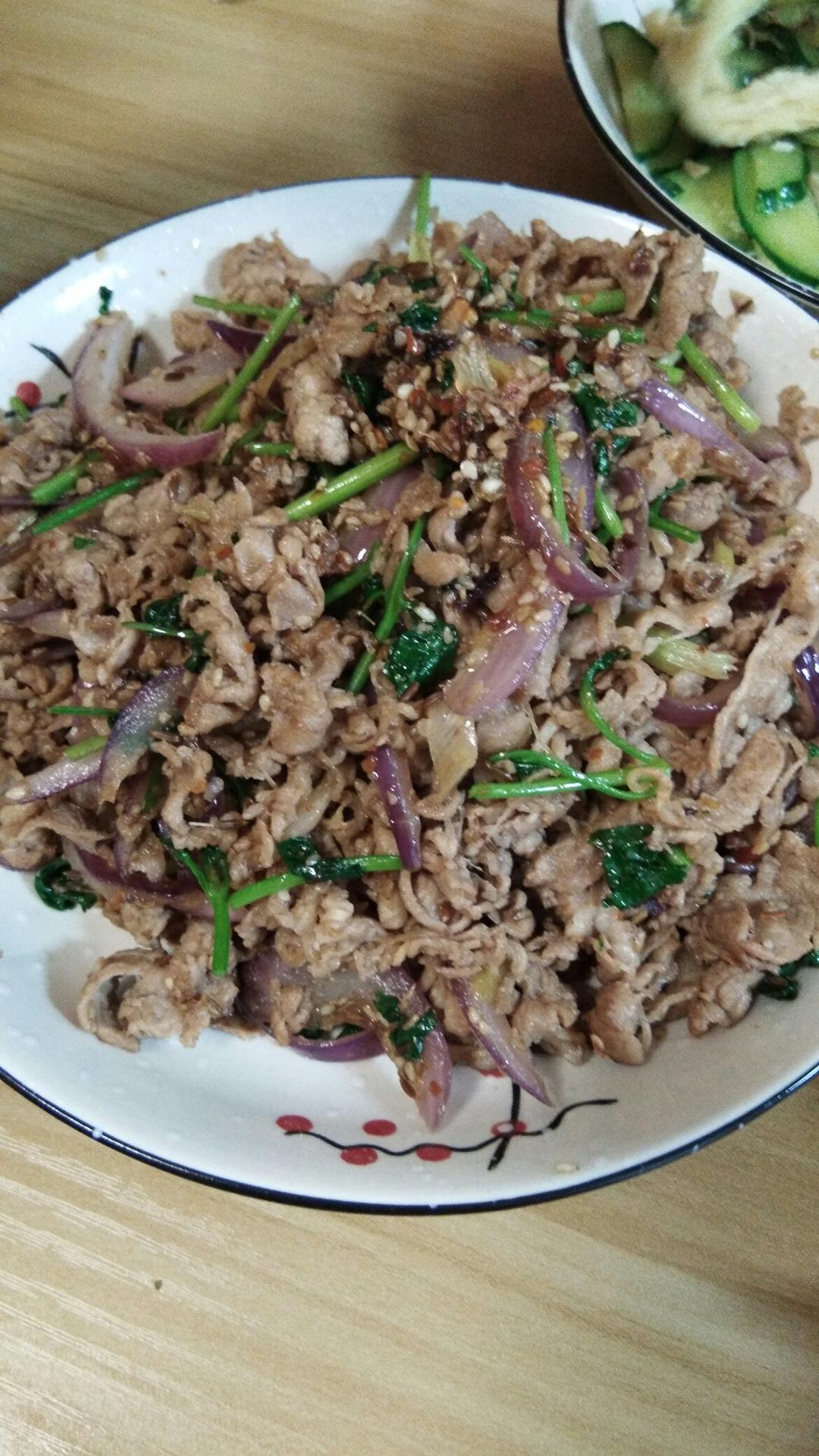 孜然羊肉片