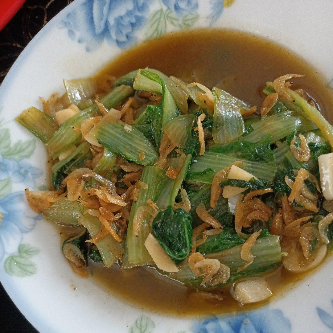 超级好吃的虾皮小白菜