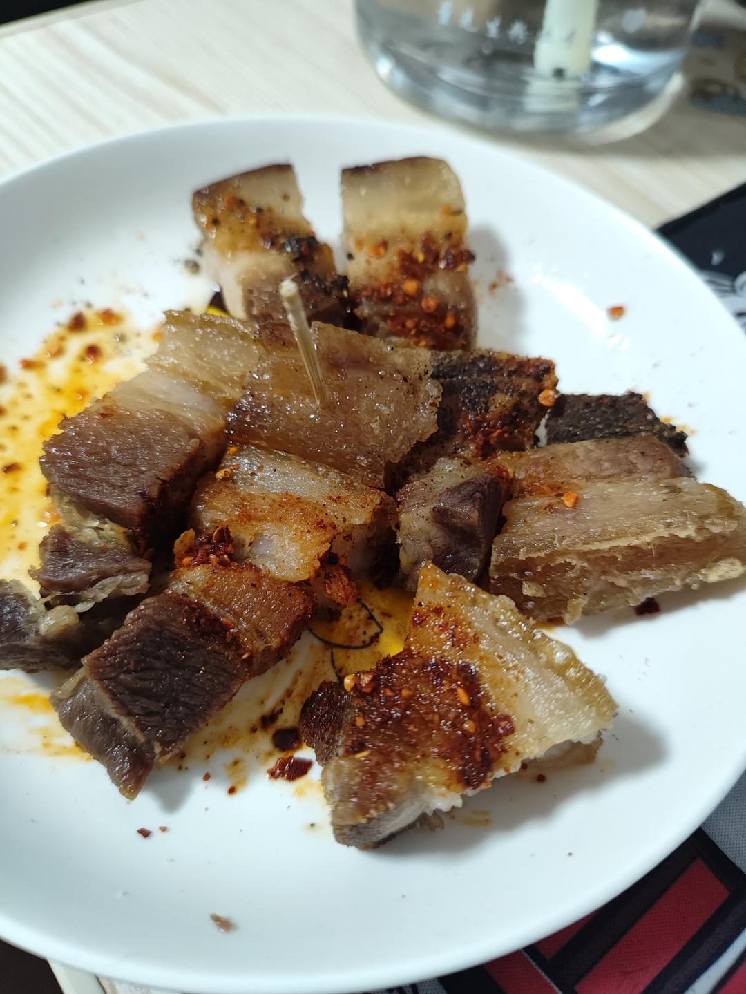 脆皮五花肉，简单易操作