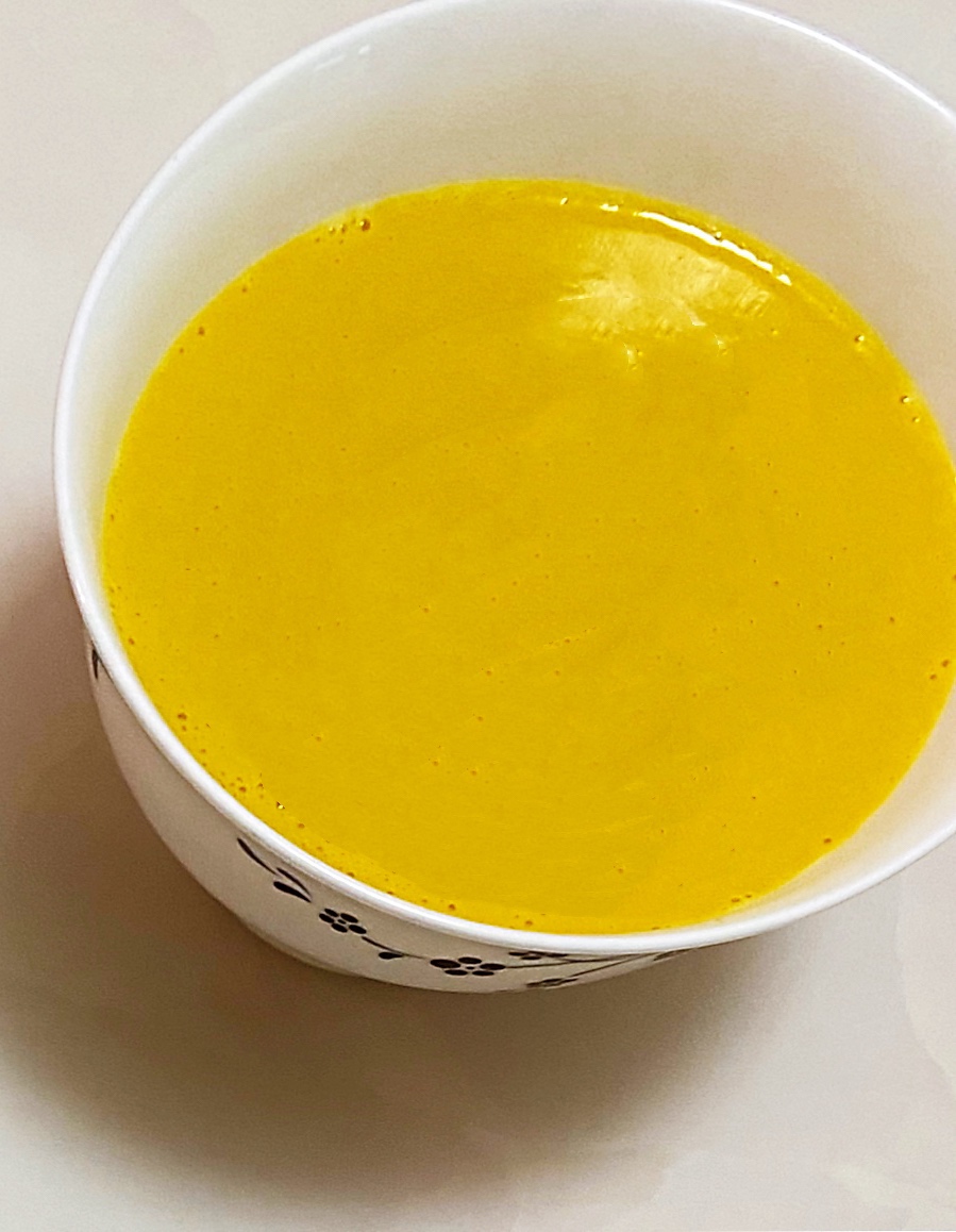 南瓜浓汤美善品超简易版。的做法
