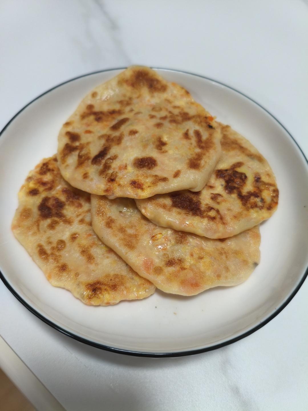 皮薄如纸的韭菜馅饼|免揉面法