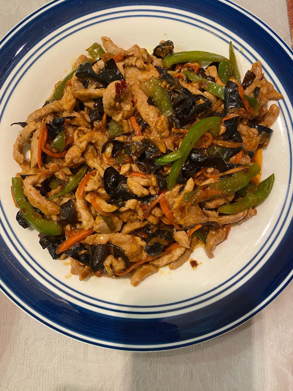 鱼香肉丝