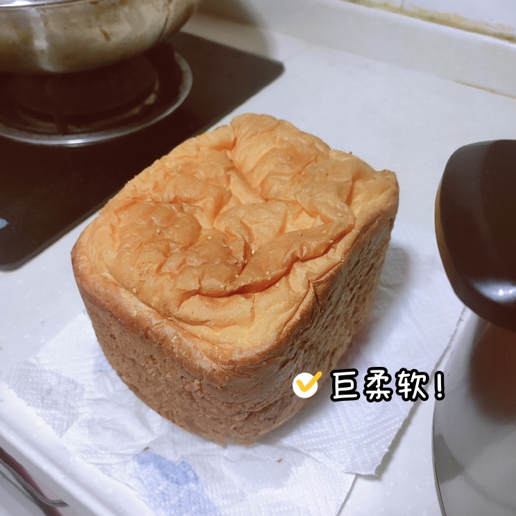 ACA面包机简单制作超柔软面包