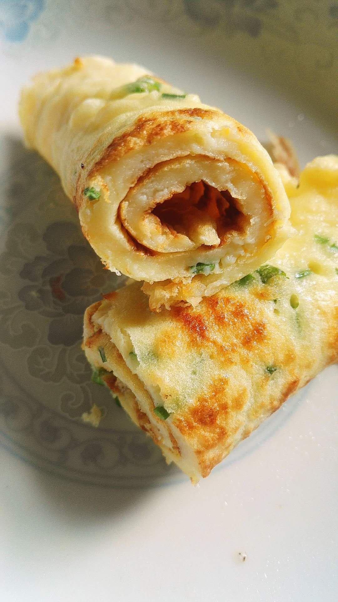 【牛奶鸡蛋早餐软饼】的做法