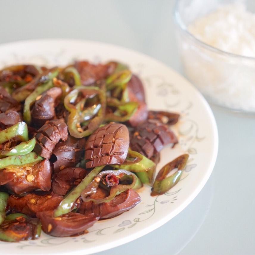 辣炒腰子