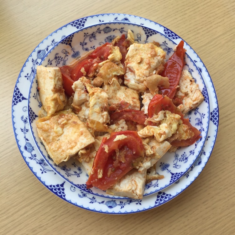 番茄香煎豆腐