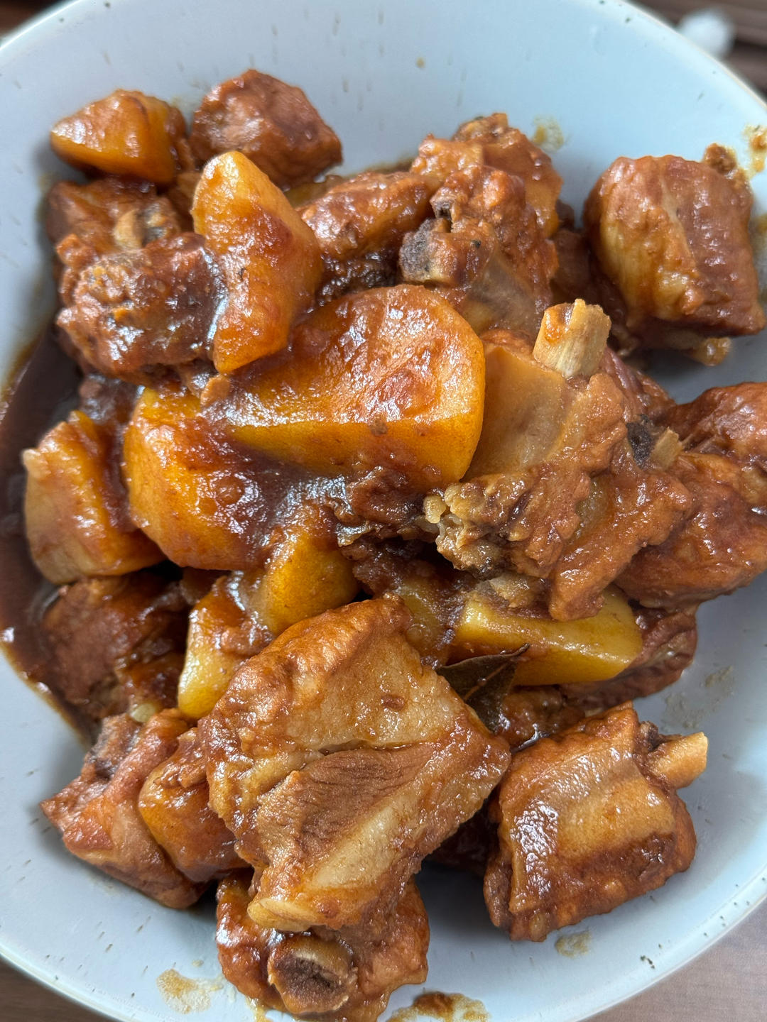 土豆炖排骨