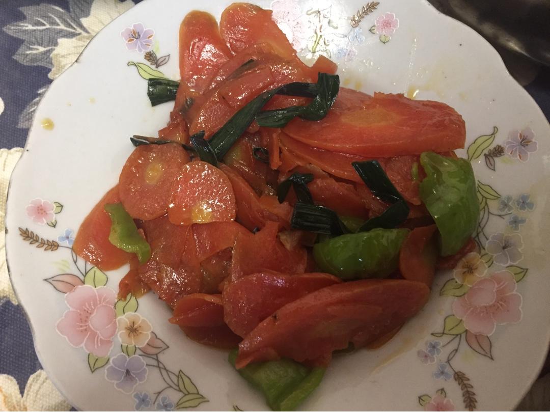 清炒胡萝卜片