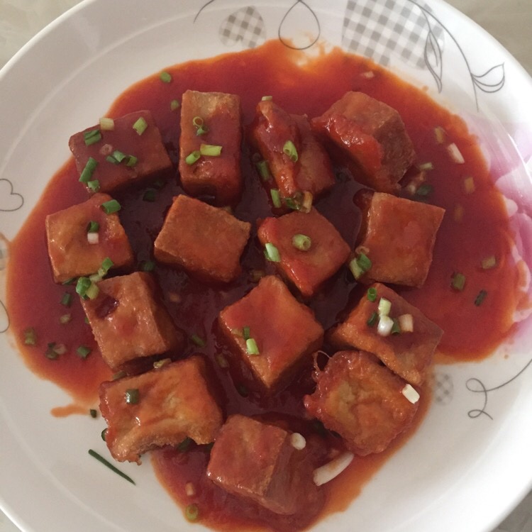 鲜虾番茄豆腐