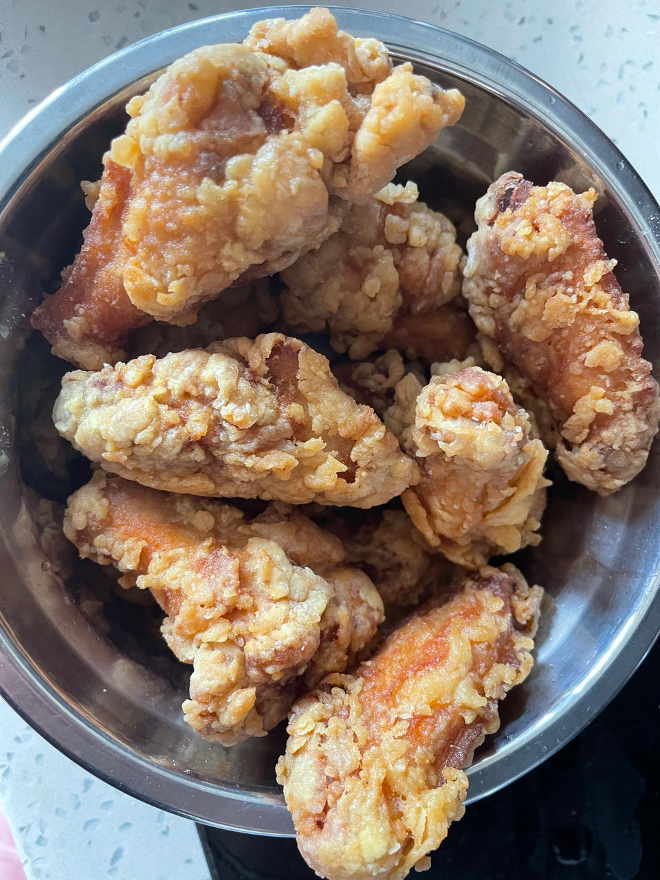 香脆鳞皮炸鸡腿