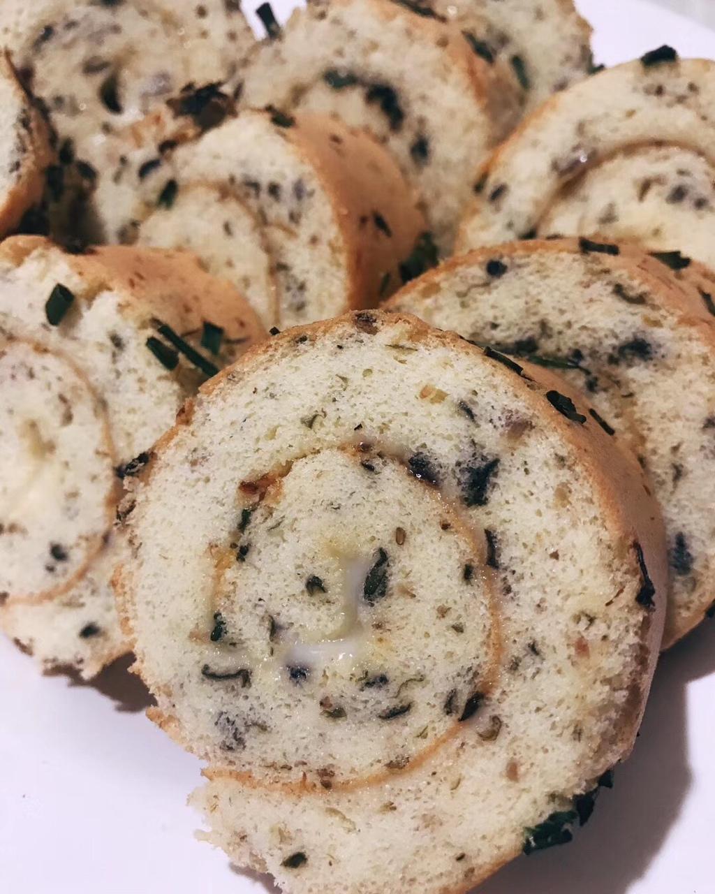 海苔芝麻肉松卷