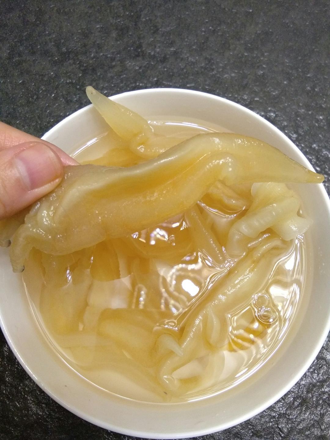 尖尾鳘鱼胶（花胶）泡发和炖法