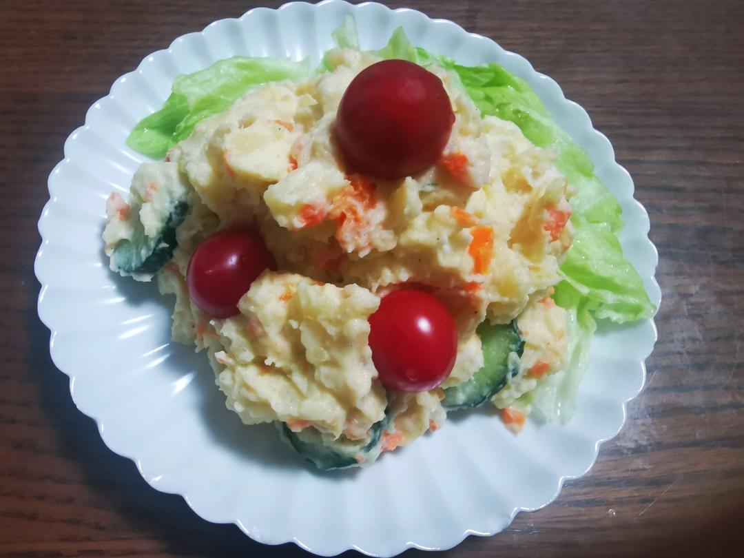 🉑️超好吃❗️减脂🍱土豆泥沙拉🥗比买的好吃😋