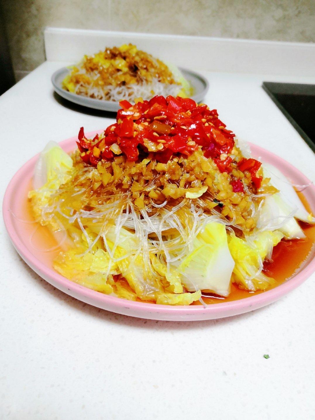 🔥吃不胖❗️蒜蓉粉丝娃娃菜❗️十分钟快 手