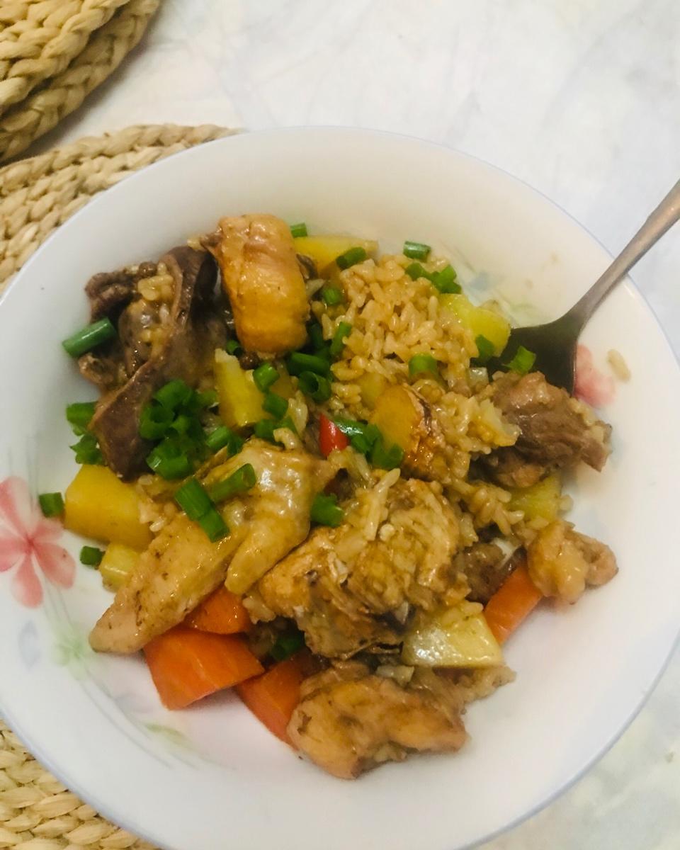 土豆焖饭（电饭锅版）