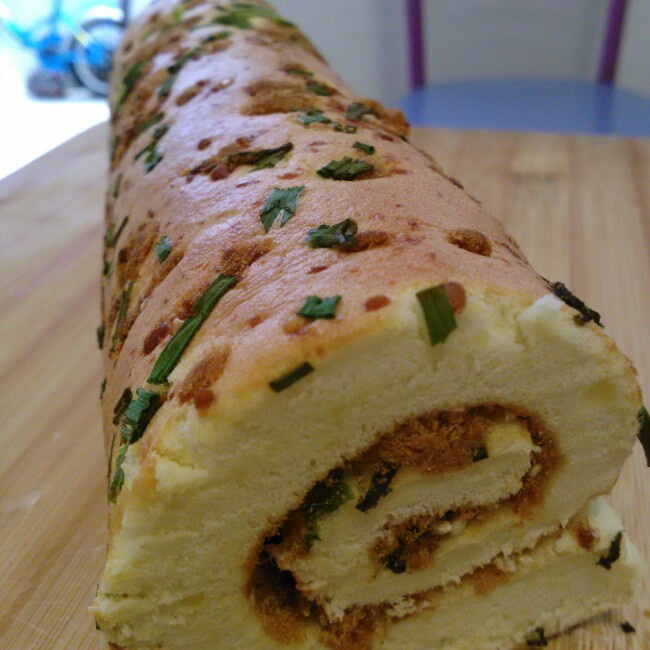 海苔芝麻肉松卷