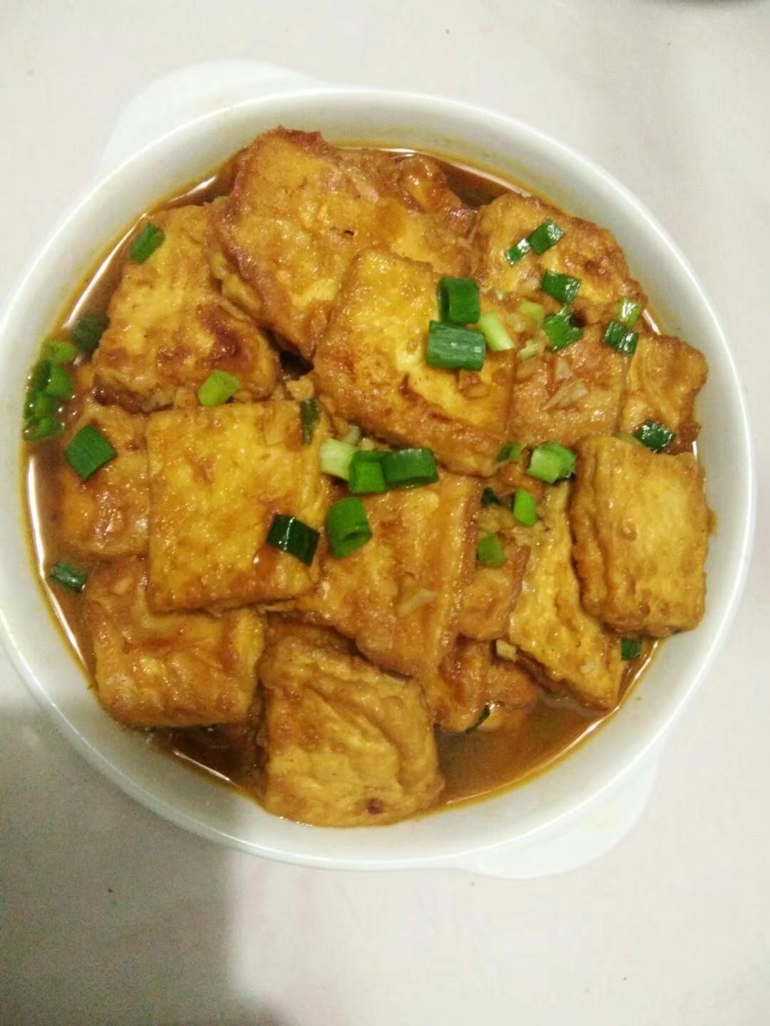无敌好吃的香煎豆腐