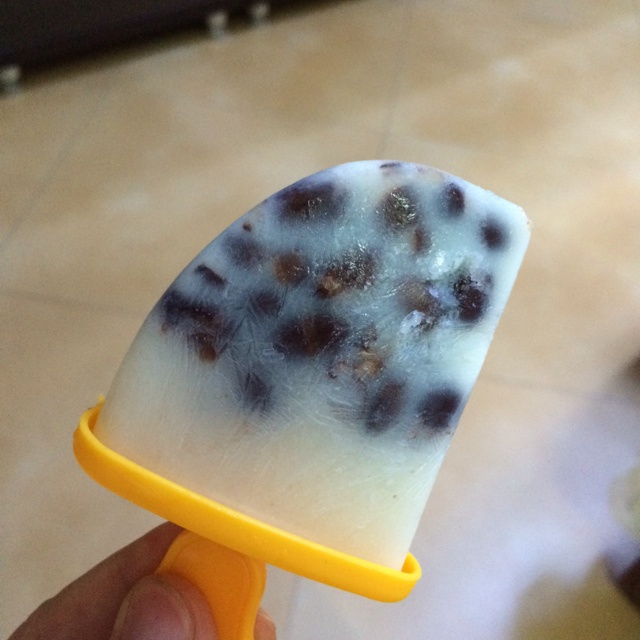 牛奶红豆冰棍