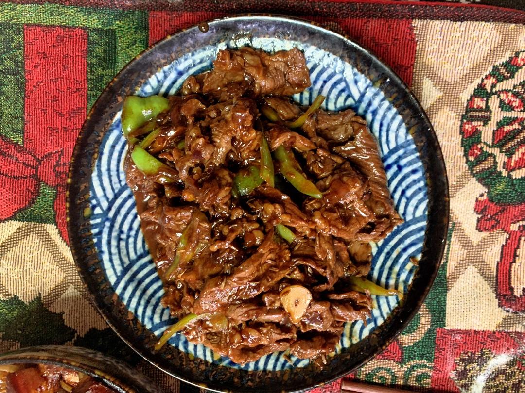 孜然炒牛肉