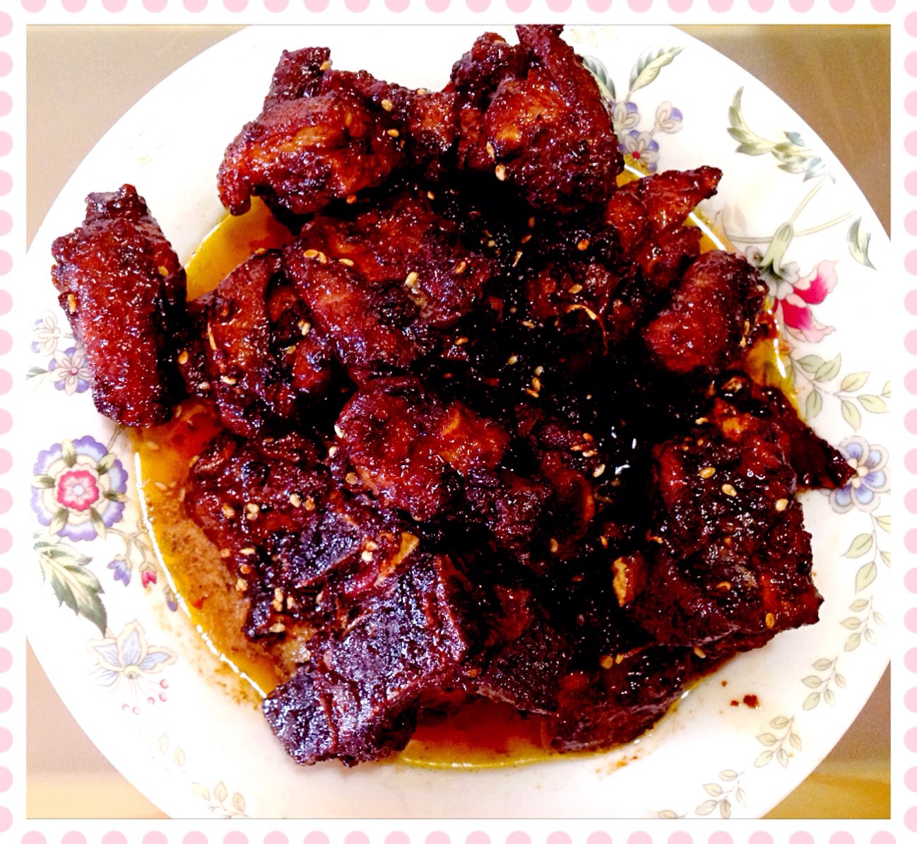 懒人版糖醋排骨