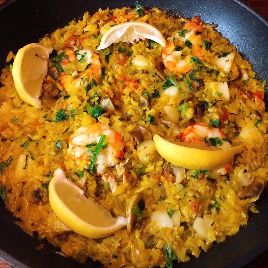 【曼食慢语】Seafood Paella 西班牙海鲜饭