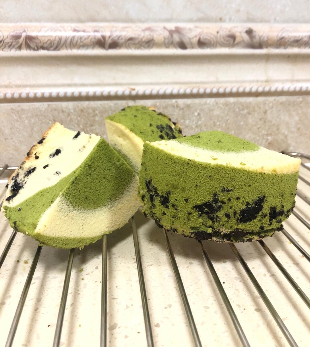 抹茶大理石戚风蛋糕