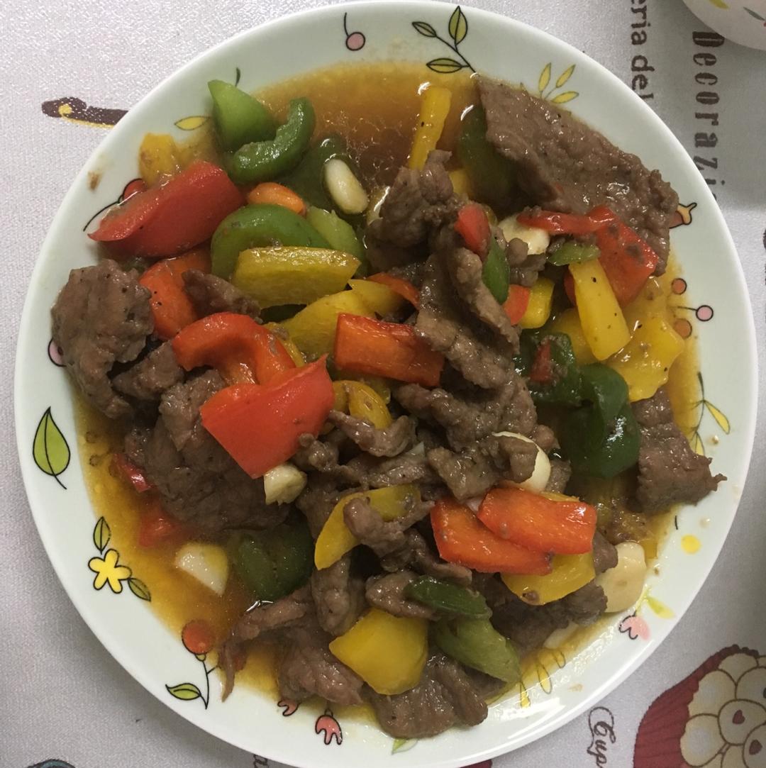 青椒牛柳