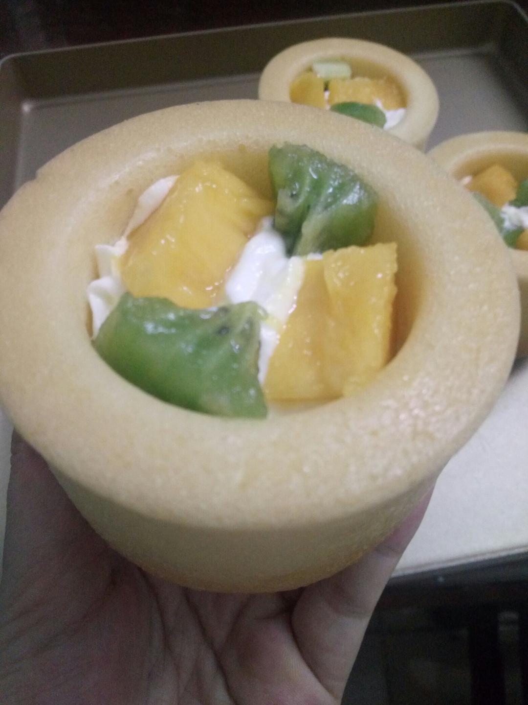 （堡尔美克）可可蛋糕杯芝士夹心（内含脱模方法）--Bowl maker's majic