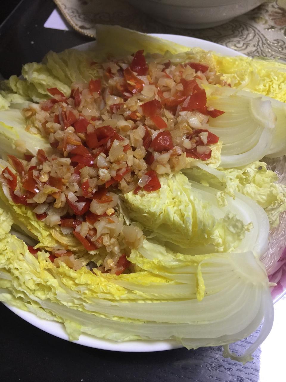 蒜蓉粉丝娃娃菜