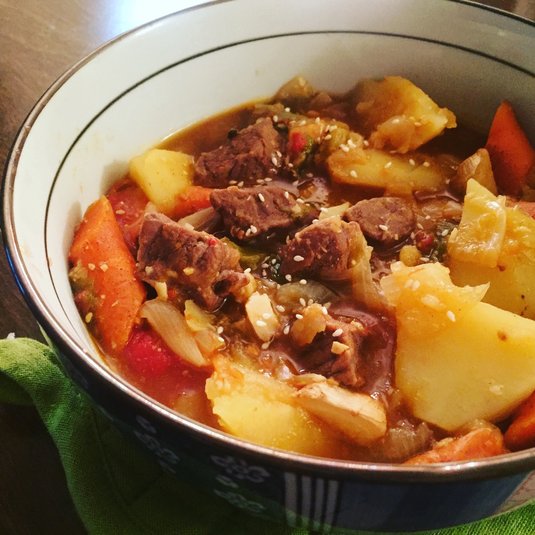 土豆烧牛肉