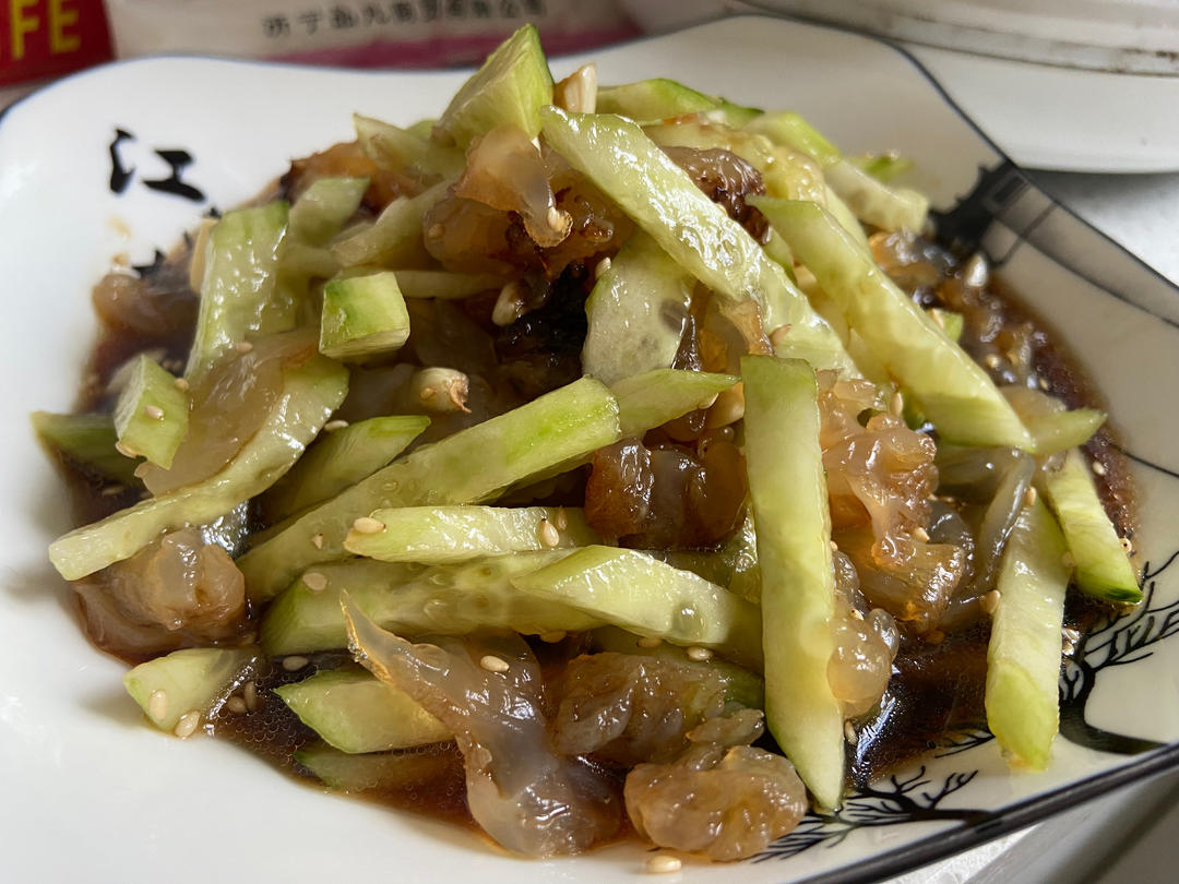 堂妈小厨——凉拌海蜇