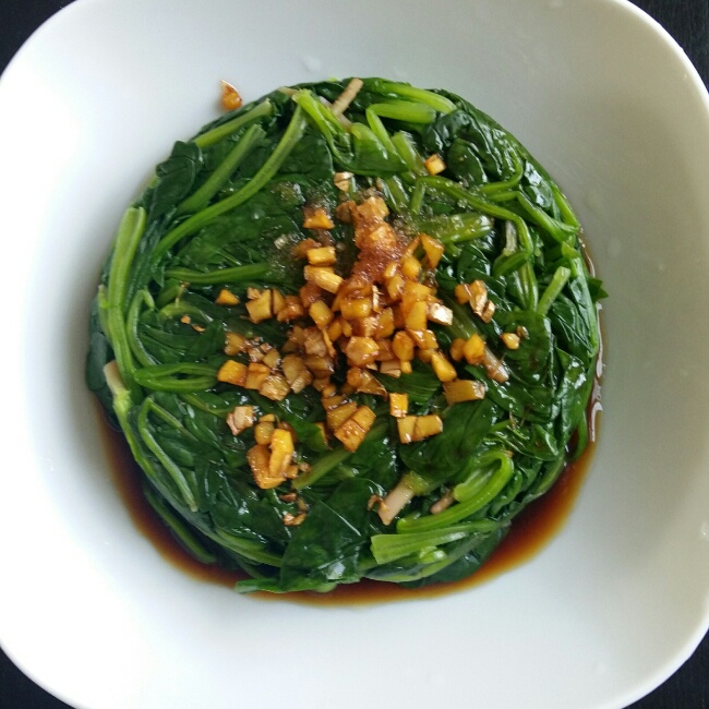 姜汁菠菜